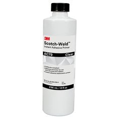 3M™ Scotch-Weld™ Instant Adhesive Primer AC79, Clear, 8 fl oz Bottle,
4/case