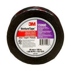 3M™ Venture Tape™ UL181B-FX Polypropylene Duct Tape 1599B, Silver, 48 mm
x 109.7 m, 3 mil, 24 rolls per case