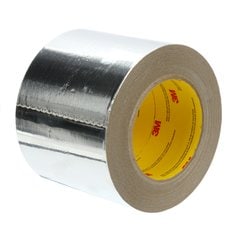 3M™ Venture Tape™ Aluminum Foil Tape 1520CW, Silver, 99 mm x 45.7 m, 3.2
mil, 12 rolls per case