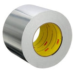 3M™ Aluminum Foil Tape 2C120, Silver, 99 mm x 45.7 m, 1.8 mil, 12 rolls
per case
