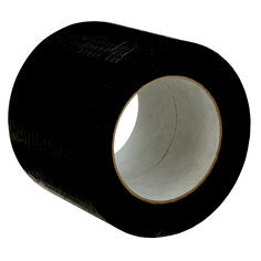 3M™ Woven Patch Tape 442B, Black, 99 mm x 50 m, 15 rolls per case