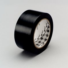 3M™ General Purpose Vinyl Tape 764, Black, 49 in x 36 yd, 5 mil, 3 rolls
per case, Plastic Core