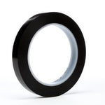 3M™ Vinyl Tape 471, Black, 1/4 in x 36 yd, 5.2 mil, 144 rolls per case,
Individually Wrapped Conveniently Packaged
