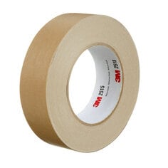 3M™ General Use Flatback Tape 2515, Tan, 36 mm x 55 m, 24 Roll/Case