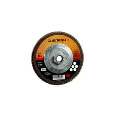 3M™ Cubitron™ II Flap Disc 967A, 40+, T27, 5 in x 5/8"-11, 10 ea/Case