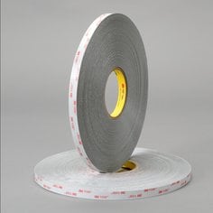 3M™ VHB™ Tape 4936, Gray, 1/2 in x 72 yd, 25 mil, 18 rolls per case