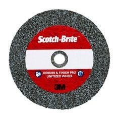 Scotch-Brite™ Deburr & Finish Pro Unitized Wheel, DP-UW, 6C Medium+, 2
in x 1/8 in x 1/4 in, 60 ea/Case