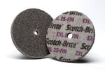 Scotch-Brite™ EXL Unitized Wheel, XL-UW, 2S Fine, 3 in x 1/2 in x 3/8
in, 20 ea/Case