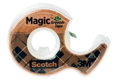 Scotch® Magic™ Greener Tape 123, 3/4 in x 600 in (19 mm x 15,2 m)