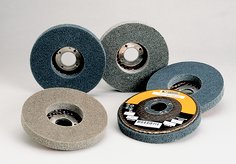 Standard Abrasives™ Type 27 Unitized Wheel, 811732, 732, Type 27, 4-1/2 in x 1/2 in x 7/8 in, Nylon, 5/Carton, 50 ea/Case