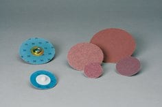 Standard Abrasives™ Quick Change Aluminum Oxide 2 Ply Disc, 522207,
P100, TSM, Brown, 1 in, Die QS100NM, 50/Carton, 200 ea/Case