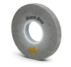 Scotch-Brite™ EXL PRO Deburring Wheel, EP-WL, 10S Fine, 8 in x 3/4 in x
3 in, 4 ea/Case