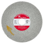 Scotch-Brite™ EX2 Deburring Wheel, X2-WL, 8S Medium, 6 in x 1 in x 1 in,
3 ea/Case