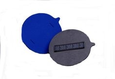 3M™ Stikit™ Disc Hand Pad, 45198, Blue Face, 6 in x 1/8 in, 20 per case