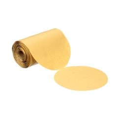 3M™ Stikit™ Gold Paper Disc Roll 216U, P800 A-weight, 6 in x NH, Die
600Z, 175 Discs/Roll, 6 Rolls/Case