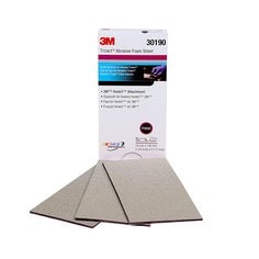 3M™ Trizact™ Hookit™ Foam Abrasive Sheet 30290, P3000, 70 mm x 140 mm
(2-3/4 in x 5-1/2 in), 15 Sheets/Carton, 4 Cartons/Case