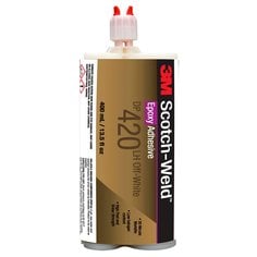 3M™ Scotch-Weld™ Epoxy Adhesive DP420LH, Off-White, 400 mL Duo-Pak,
6/case