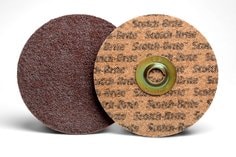 Scotch-Brite™ AL Surface Conditioning Disc TN Quick Change, AL-DN, A/O
Coarse, Brown, 4-1/2 in x 5/8 in-11, 50 ea/Case