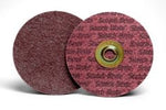 Scotch-Brite™ AL Surface Conditioning Disc TN Quick Change, AL-DN, A/O
Medium, Maroon, 7 in x 5/8 in-11, 25 ea/Case