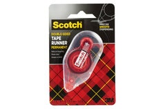 Scotch® Adhesive Dot Roller 6055, .31 in x 49 ft, Red Dispenser