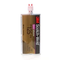 3M™ Scotch-Weld™ Epoxy Adhesive DP125, Gray, 400 mL Duo-Pak, 6/Case