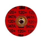 3M™ Cubitron™ II Roloc™ Durable Edge Disc 947A, 120+, X-weight, TSM,
Maroon, 1-1/2 in, Die RS150SM, 50/Carton, 200 ea/Case