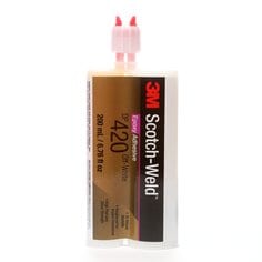3M™ Scotch-Weld™ Epoxy Adhesive DP420, Off-White, 200 mL Duo-Pak,
12/case