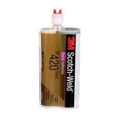 3M™ Scotch-Weld™ Epoxy Adhesive DP420, Black, 400 mL Duo-Pak, 6/case