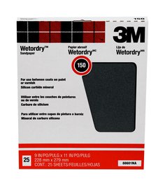 3M™ Pro-Pak™ Wetordry™ Sandpaper 88601NA, 9 in x 11 in (22.8 cm x 27.9
cm)