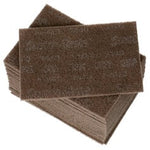 Scotch-Brite™ Heavy Duty Hand Pad 7440, HP-HP, A/O Medium, Tan, 6 in x 9 in, 20/Carton, 2 Cartons/Case