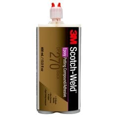 3M™ Scotch-Weld™ Epoxy Potting Compound DP270, Black, 400 mL Duo-Pak,
6/case