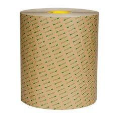 3M™ Double Coated Tape 93020LE, Clear, 54 in x 360 yd, 7.9 mil, 1 roll
per case