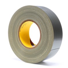 Scotch® Polyethylene Coated Cloth Tape 390, Silver, 2 in x 60 yd, 11.7
mil, 24/Case