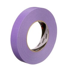 3M™ Specialty High Temperature Masking Tape 501+, Purple, 24 mm x 55
m,
 6.0 mil, 36 Rolls/Case