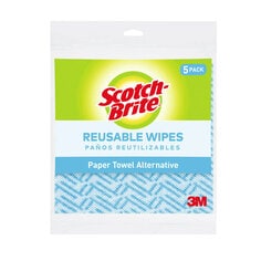 Scotch-Brite® Reusable Wipes 9053-12-SM, 12/5