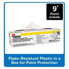 3M™ Hand-Masker™ Masking Film MFB-9, 9 ft x 400 ft x .31 mil (2,74 m x
121 m x .00787 mm)