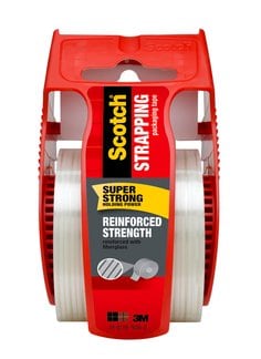 Scotch® Strapping Tape 50-ESF, 1.88 in x 360 in (48 mm x 9.14 m)