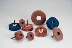 Standard Abrasives™ Buff and Blend GP Wheel 880216, 2 in x 3 Ply x 1/4
in A MED, 10/Carton, 100 ea/Case