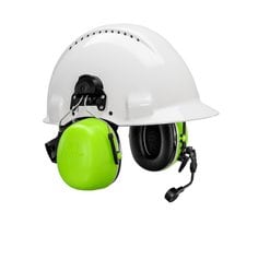 3M™ PELTOR™ CH-5 High Attenuation Headset - MT73H450P3E-77 GB - Flex
Connector - Hard Hat Attached - 29dB NRR
