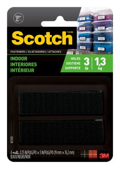 Scotch™ Indoor Fasteners RF7031, 3/4 in x 3 in (19 mm x 76 mm)