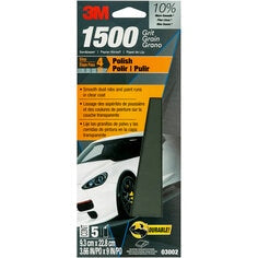 3M™ Wetordry™ Sandpaper, 03002, 1500 Grit, 3 2/3 inch x 9 inch, 20 packs
per case