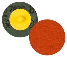 3M™ Roloc™ Fibre Disc 787C, 80+, TR, 4 in, Die R400BB, 25/Carton, 100
ea/Case