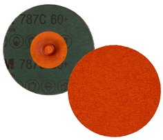 3M™ Roloc™ Fibre Disc 787C, 60+, TR, 3 in, Die R300V, 50/Carton, 200
ea/Case