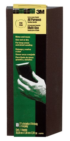 3M™ Extra-Large Single Angle All Purpose Sanding Sponge Fine grit,
910PSA-MASS