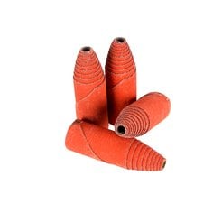 Standard Abrasives™ Ceramic Cartridge Roll, 730176, CR-SW, 100, 1 in x 3
in x 1/4 in, Side Wall, 50 ea/Case