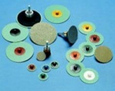 3M™ Roloc™ Flexible Diamond Disc 6234J, M10, TR, Blue, 2 in, Die R200P,
10 ea/Case