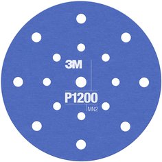 3M™ Hookit™ Flexible Abrasive Disc 270J, 34804, 6 in, Dust Free, P1200,
25 discs per carton, 5 cartons per case