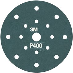 3M™ Hookit™ Flexible Abrasive Disc 270J, 34800, 6 in, Dust Free, P400,
25 discs per carton, 5 cartons per case