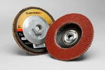 3M™ Cubitron™ II Flap Disc 969F, 80+, T29 Quick Change, 4-1/2 in x
5/8"-11, 10 ea/Case