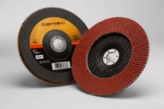 3M™ Cubitron™ II Flap Disc 969F, 60+, T27, 7 in x 7/8 in, 5 ea/Case